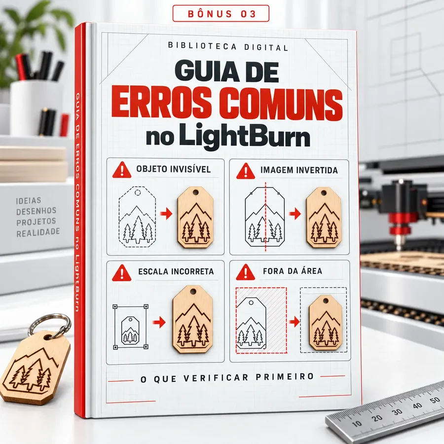 Guia de Erros Comuns no LightBurn
