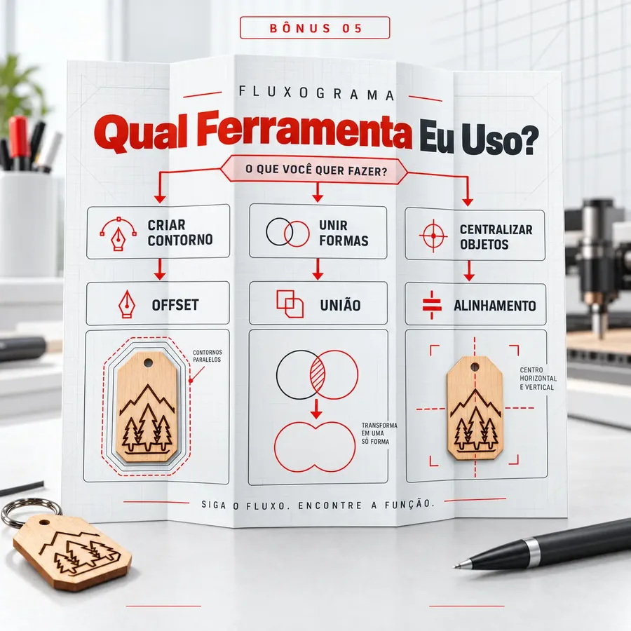 Fluxograma "Qual Ferramenta Eu Uso?"